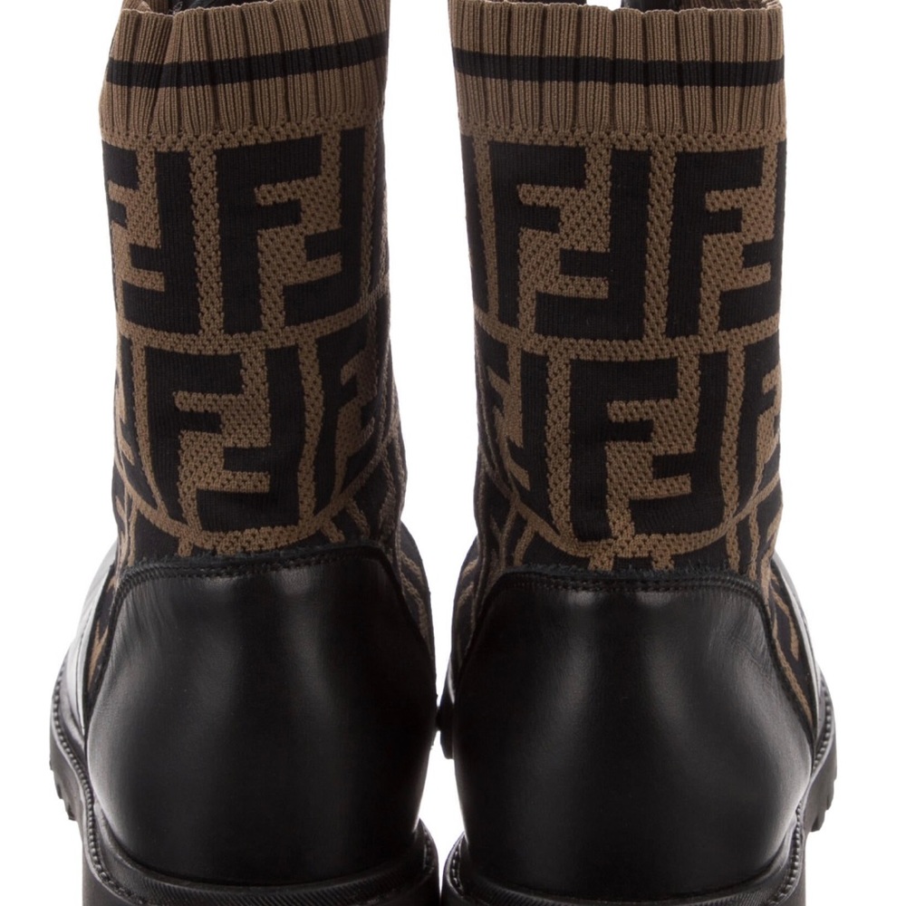 Fendi , kid’s zucca boots